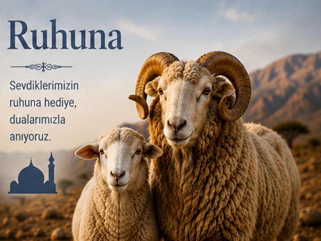 Ruhuna Kurbanı Koyun-Koç